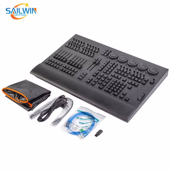 Ma2 Lighting Console with 4 Displays Linux Windows System for DMX Lighting Controller on PC Wing